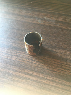 Collar after cleaning up