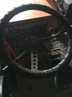 Not the best pic, it was dark in the lean to. I haven’t gotten around to installing lights yet.