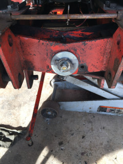 Installed center pivot