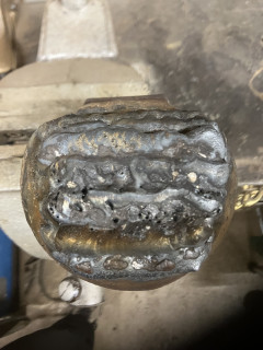 Second skid hard faced