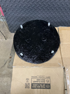 Painted ready for assembly.