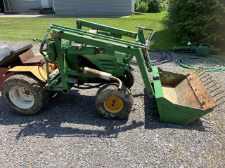 Bucket off for transport.