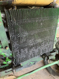 Oil cooler filthy