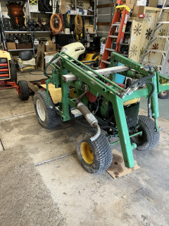 In shop temporary home