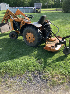 646 with rear mowing deck.