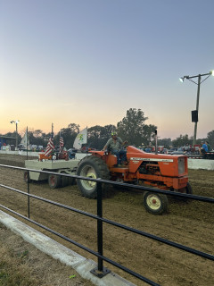 Then just before show time it got prepped with the roller