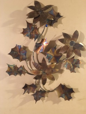 This piece was just using my imagination and cut them out at random.