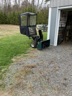 Sears craftsman self propelled blower