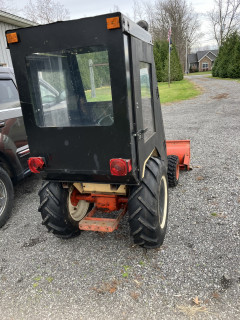 446 cab to stay dry when blowing snow