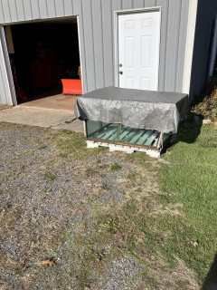 Ready for disassembly and cleanup.