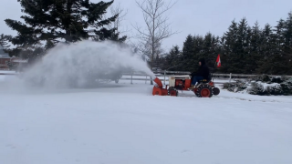 Without modification. Old snow and dry