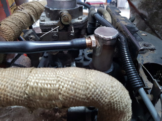 new pcv collector with original steel mess inside .