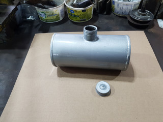 new tank and cap coated inside and out with POR-15 gas tank sealer