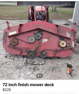 Big mowing deck