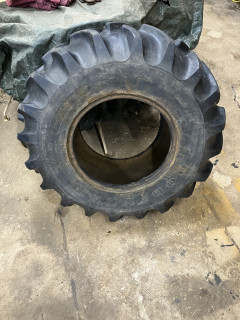 Tire ready to install