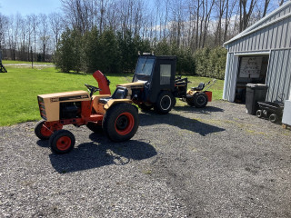 446 and 444 started fine. 224 cranked and started on fluid but then not. Had to push it out of the lean to.