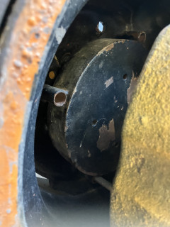 40 lb. weight inside of combine weight