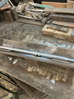 Tig welding bolts together