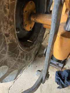 Valve stem extension on inside