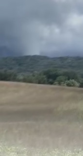 Tornado moving across the ridge.