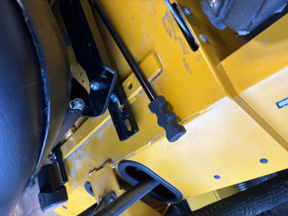 Slide adjustment lever