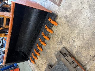 Teeth mounted
