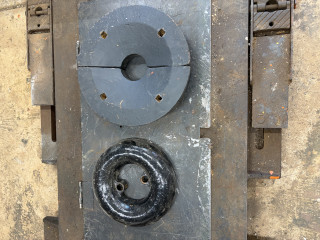 Both weights before mounting