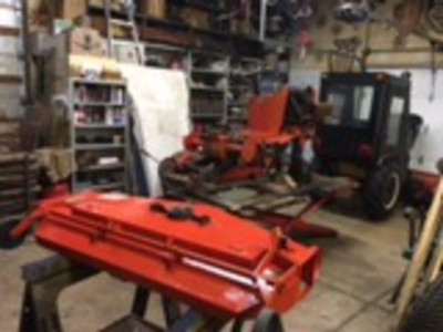 Mowing deck has been gone through and done.