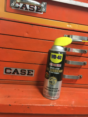 WD-40 gel lubricant