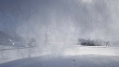 The snow literally blocks out the sun.