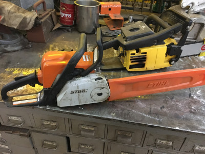 20" McCullough and 16" Stihl
