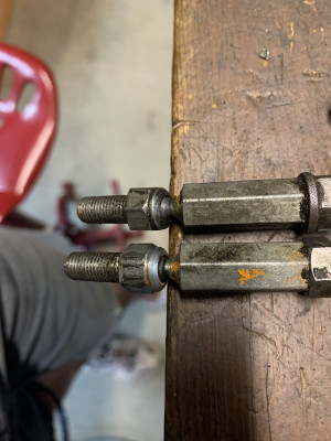 You can really see the difference in wear.