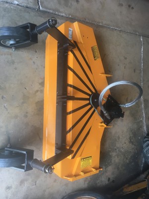 Belt cover installed.