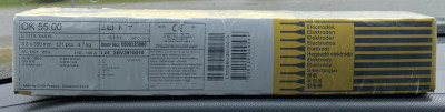 ESAB OK 55.00 7018 welding rods.