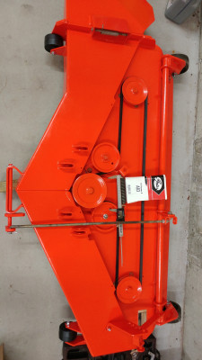 RM48 deck with modified belt drive. The belt is a Gates High Power 2 A83.