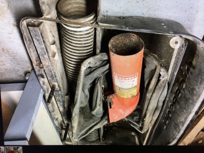 Bagger and connections