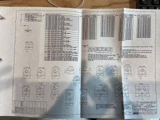 Ultra 1MR Motor Master Code Schedule (Sheet 2)